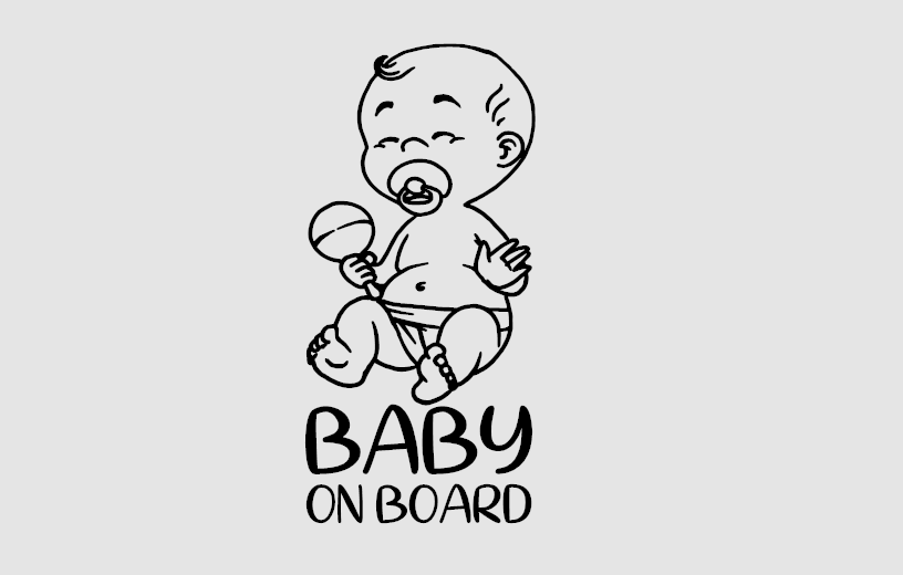 BABY ON BOARD JUNGE