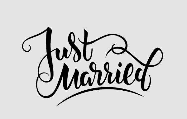 JUST MARRIED