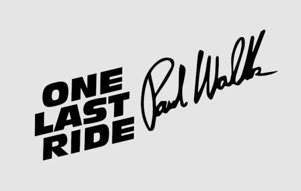 ONE LAST RIDE ONE LAST RIDE