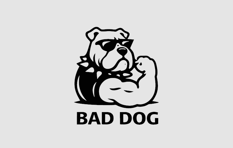 BAD DOG | stickerone.ch CHF 12.00