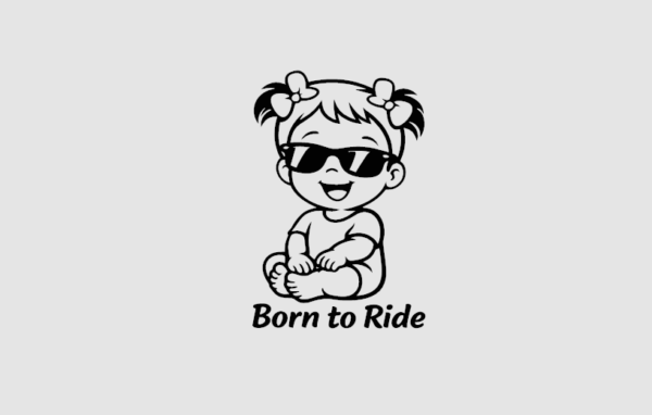 MÄDCHEN BORN TO RIDE